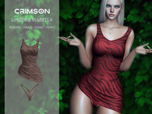 [CRIMSON] Lingerie Isabella Brown 