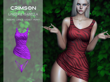 [CRIMSON] Lingerie Isabella Violet 
