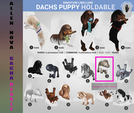 9. SEmotion Libellune Dachs Puppy Holdable - SALE !