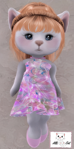 Pastel Abstract Dress Outfit