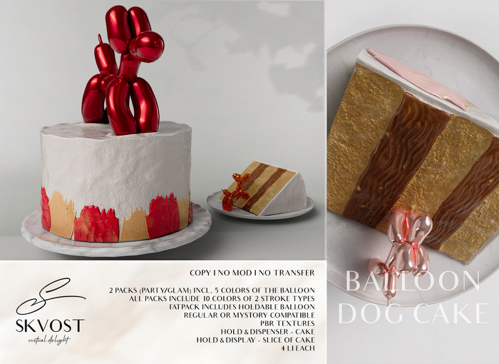 SKVOST - Balloon Dog Cake - Fatpack