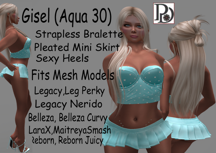 !PD-Gisel Outfit-Agua30