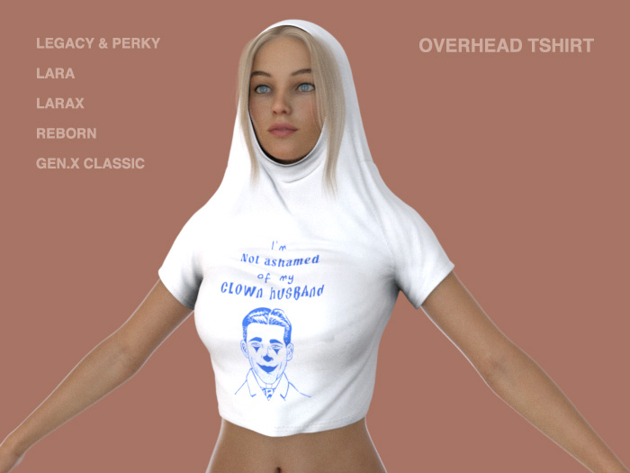 $NT Overhead Tshirt CLOWN HUSBAND