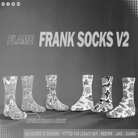 Flame Frank Socks V2 (DEMO)
