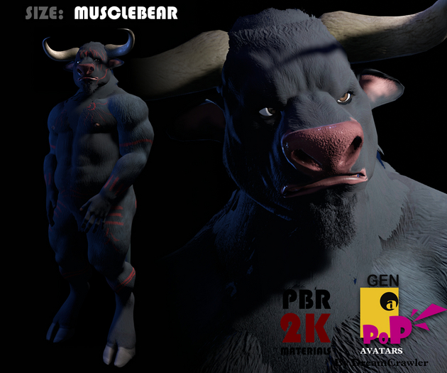 [GENaPOP] Bull (MuscleBear)