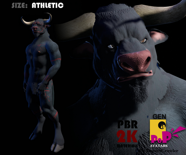 [GENaPOP] Bull (Athletic)