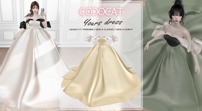 .cococat. Yours dress - Rice