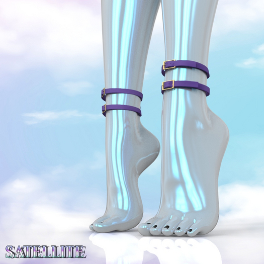 Purple ANKLET REBORN