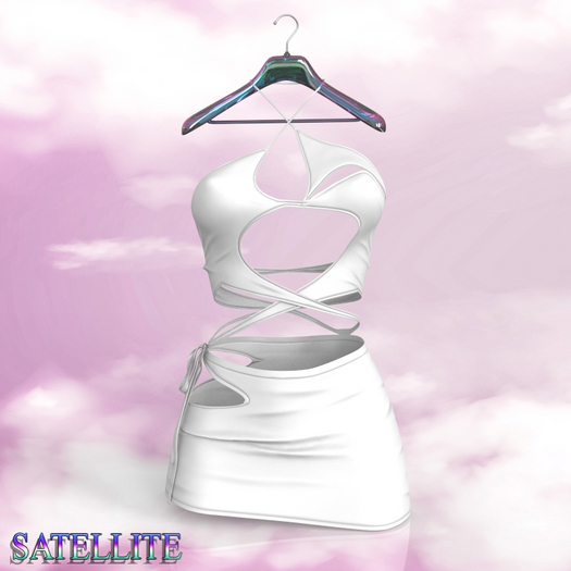 White Cassidy Dress Bombshell