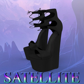 Black Echo Heels KHARA