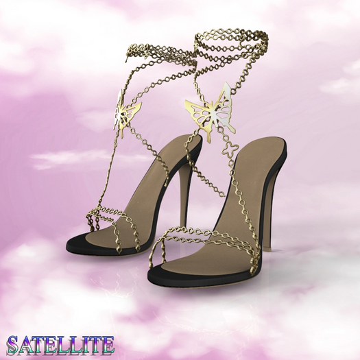 Gold Sonia Heels Legacy