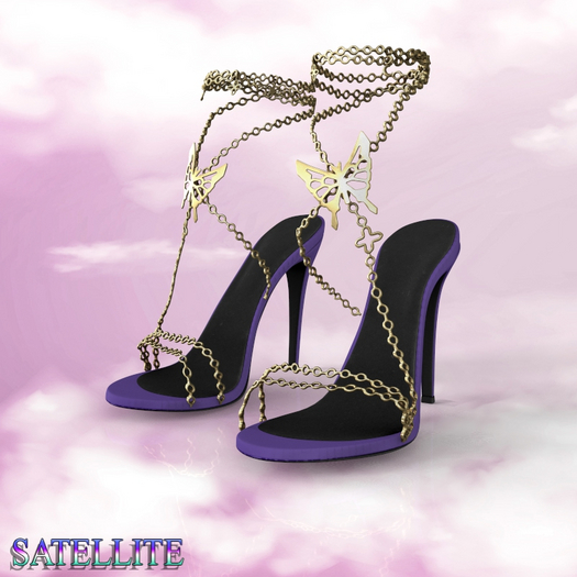 Purple Sonia Heels Legacy