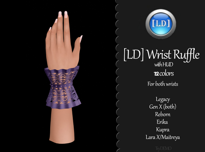 [LD] Wrist Ruffle w HUD