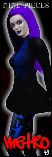 Dare Designs: Metro - blue