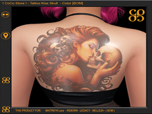 ! CoCo Store ! - Tattoo Kiss Skull  - Color [BOM]