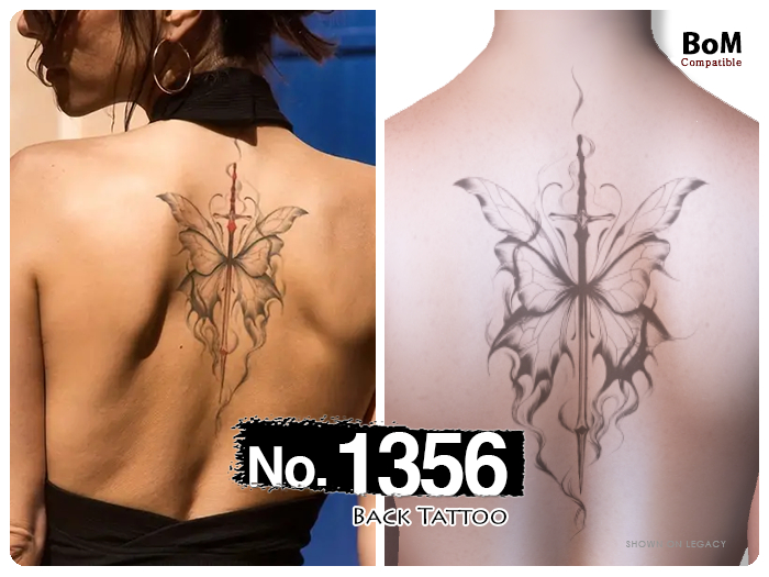 (Back Tattoo) No.1356