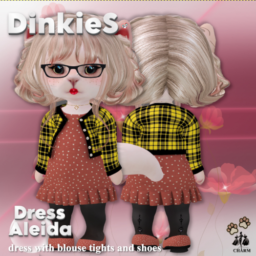 !!!CHARM Dinkies Dress Aleida