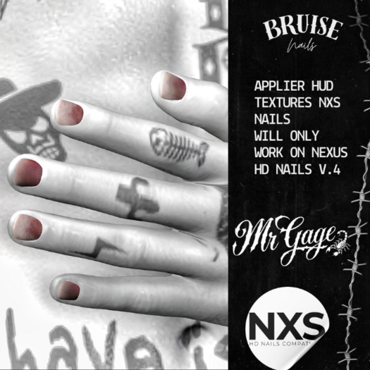 MRGAGE// BRUISE NAILS