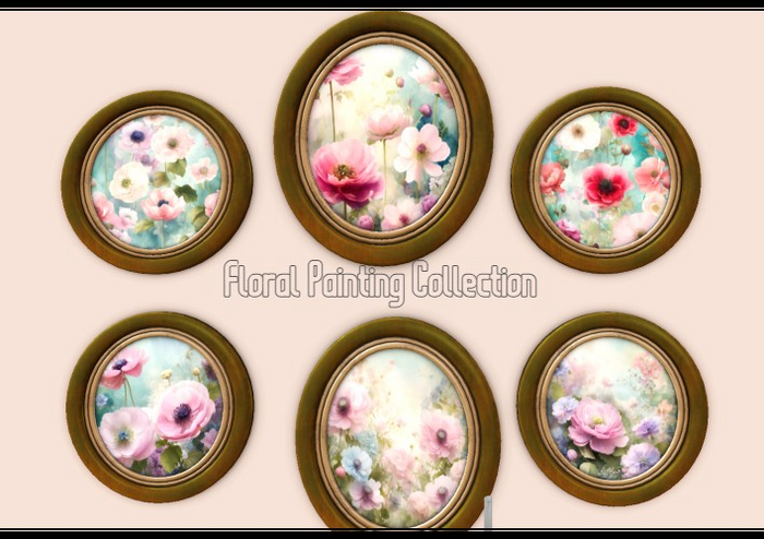 [AE] Home Decor - Floral Frame Collection *SALE*
