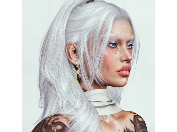 Domelle: Very Mindful Earring Blue