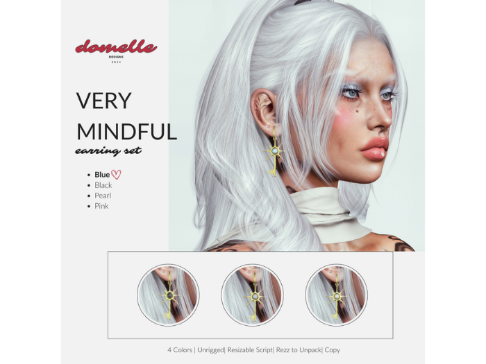 Domelle: Very Mindful Earring FP