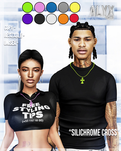 ALYX. Silichrome Cross (Fat-Pack)