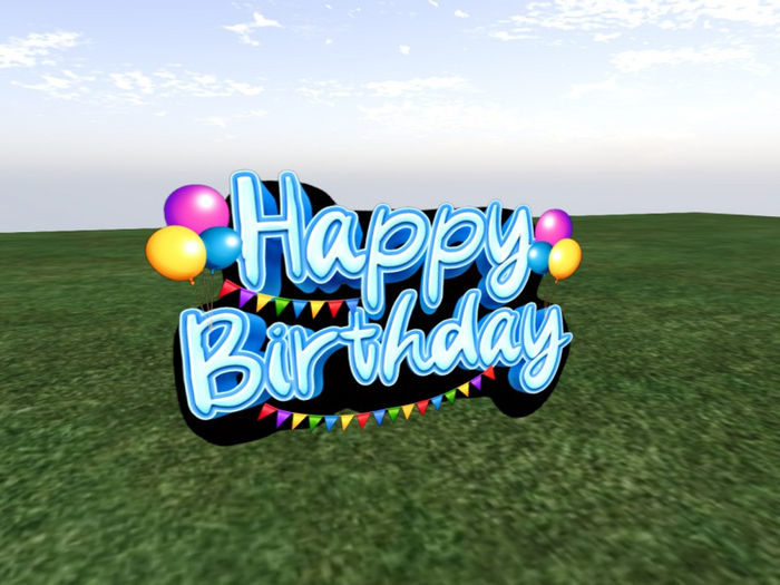 TM Happy Birthday Texture