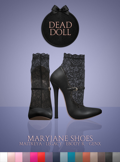 DEAD DOLL - MaryJane Shoes - DEMO