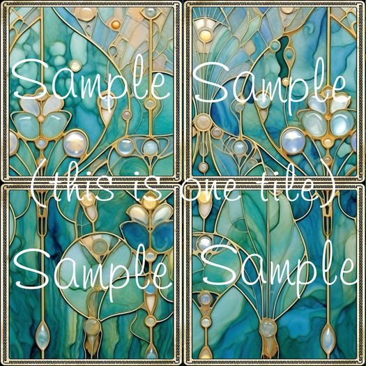 TGR - Tile - Art Nouveau Set A Megapack 40 textures!