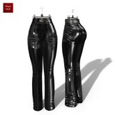 Black Latex Trousers LaraX