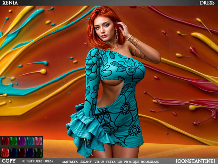 [JC CONSTANTINE] Xenia FullPack Dress