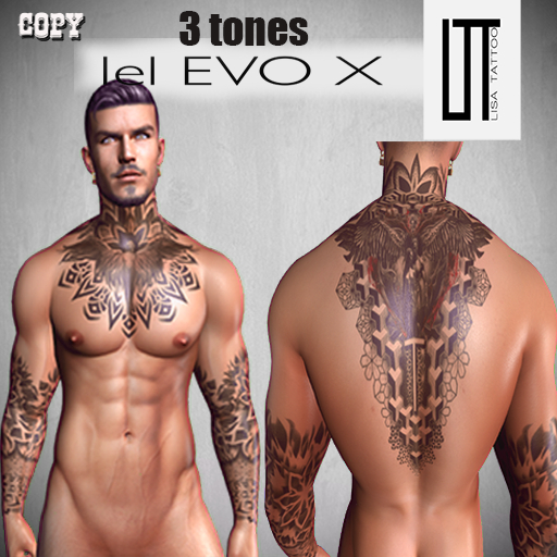 tattoo  pack angel /devil