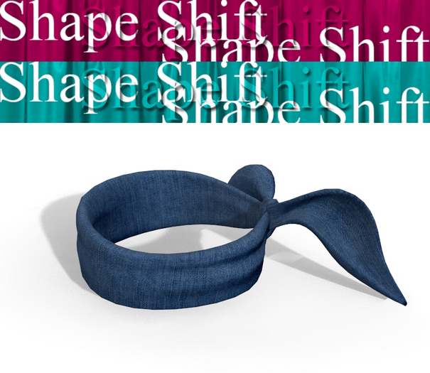 Navy Neck Scarf Maitreya