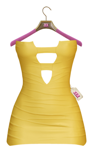 Shanny dress * Yellow * LaraX, Reborn, Legacy