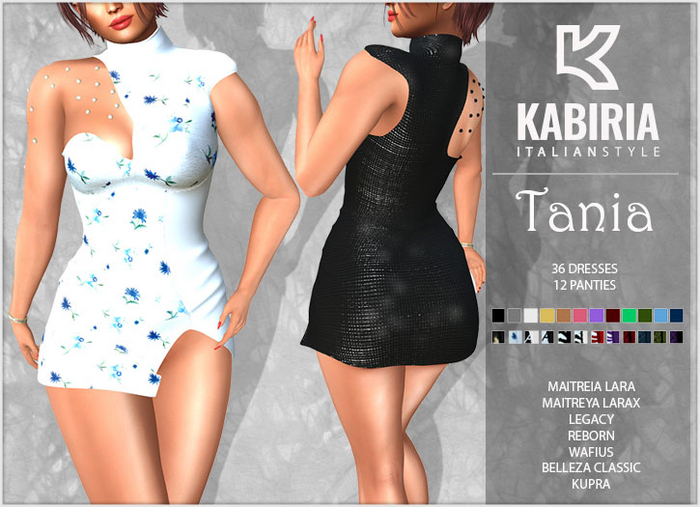 Kabiria * TANIA * Dress Fatpack 