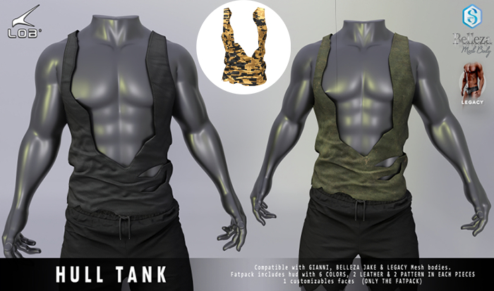[LOB] HULL TANK - SANDCAMO