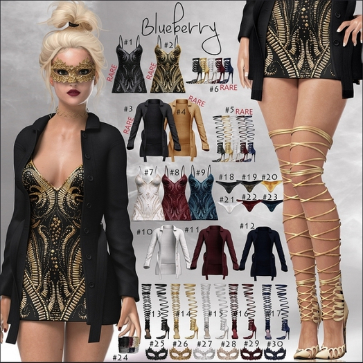 #18 Blueberry / Show Time / Maitreya - Panties *Famous*
