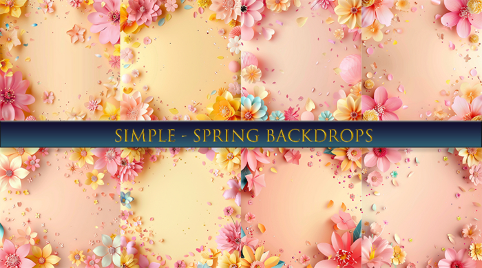 Second Life Marketplace - SATO - Simple - Spring Blogger backdrop ...