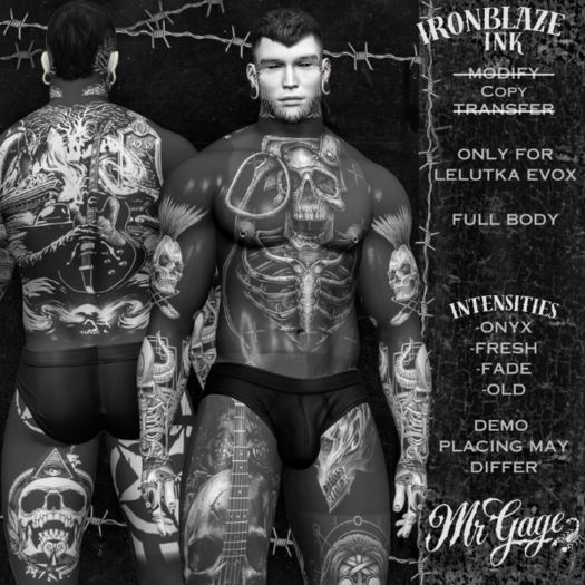 MRGAGE// IRONBLAZE INK