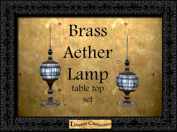 TC Aether table lamp brass 
