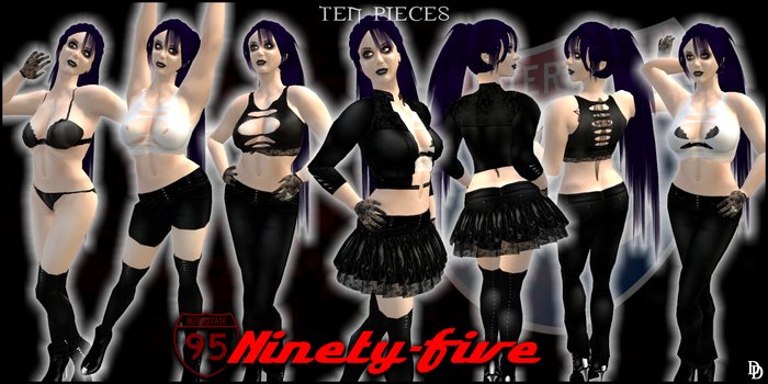 Dare Designs: Ninety-five - black