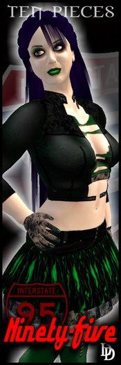 Dare Designs: Ninety-five - green