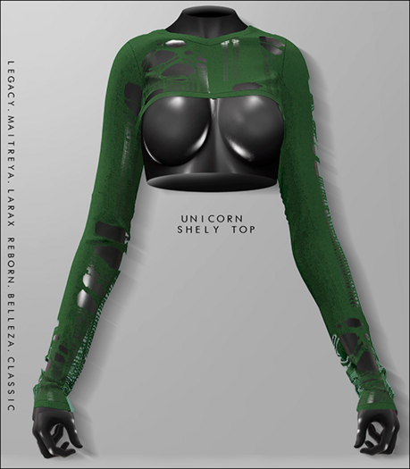 UNICORN - SHELY JACKET / GREEN / BOX