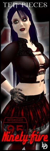 Dare Designs: Ninety-five - red