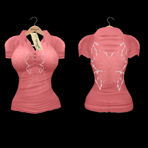 TempT~Butterfly Magic Polo