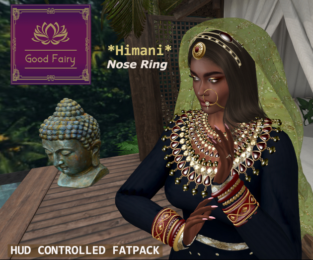 [Good Fairy] - Himani {NOSE RING} *FATPACK*