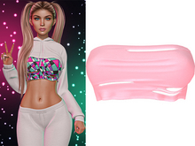 Anya Tube Top 2.0 [Light Pink] - Maitreya Lara • LaraX • Petite • PetiteX • Legacy • Reborn Tops