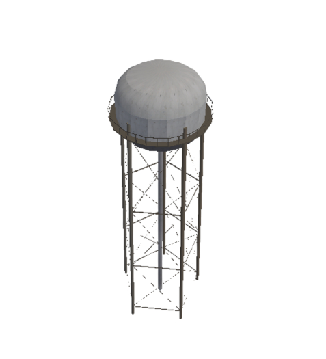 Large water tank