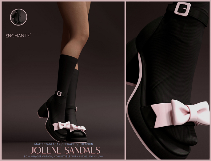 [Enchante'] - Jolene Sandals - BASE COLORS