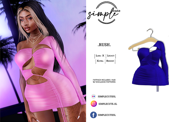 [simpleCUTE] Rush- Blue  /ADD ME//